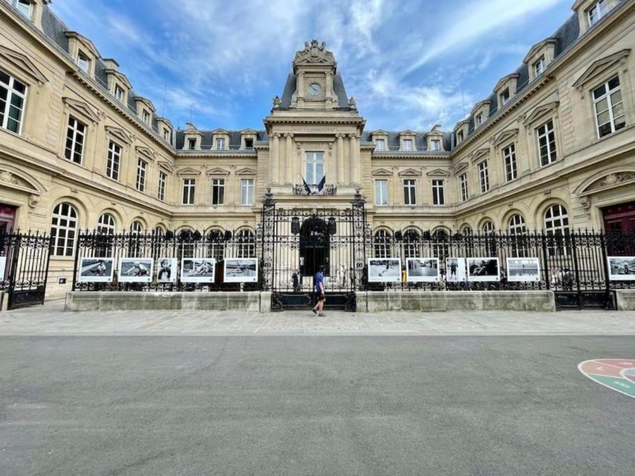 Ferienwohnung La Galerie Des Archives-Unique And Elegant Gem-Marais Paris Exterior foto